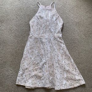 White and Gold dress